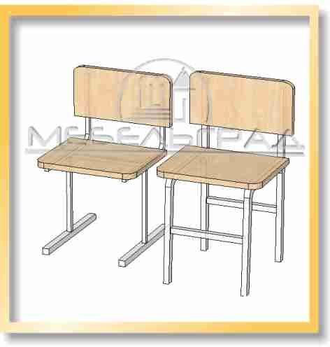 Стул детский регулируемый из фанеры